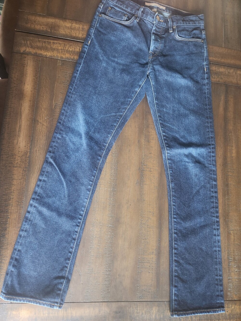 Women's Burberry Button Up Straight Jeans 30X32